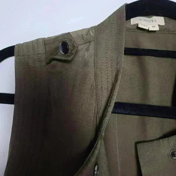 A. Moss Green Jacket & Vest combo Size XSmall - Picture 7 of 16